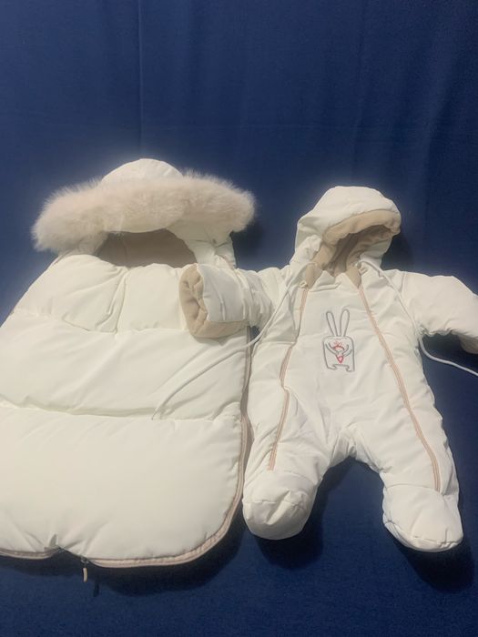 Зимний конверт для малышей