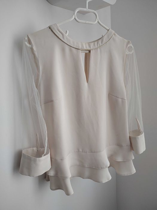 Официална нежна блуза