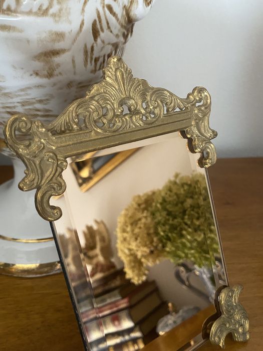 Rama in bronz cu oglinda