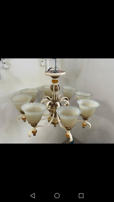 Люстра 8 рожковая