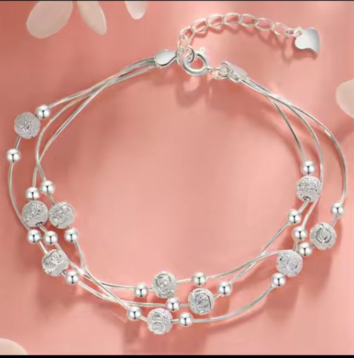 Сребърни гривни с печат 925