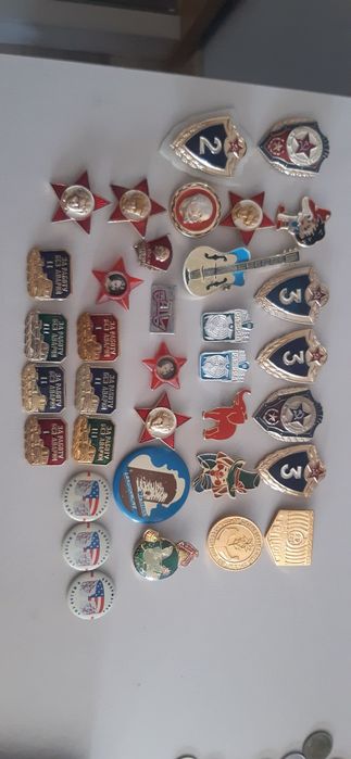 Значки ссср розние