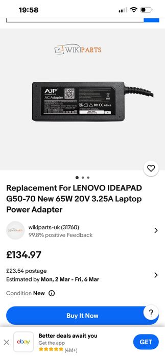 Incarcator Lenovo laptop Nou