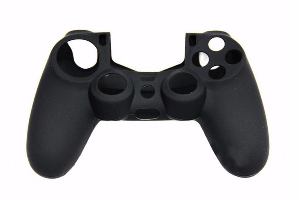 Кейс для Dualshock 4. Силиконовый чехол для Dualshock 4 (черно-зеленый). Dualshock 4 Black. Дуалшок 4 черный.