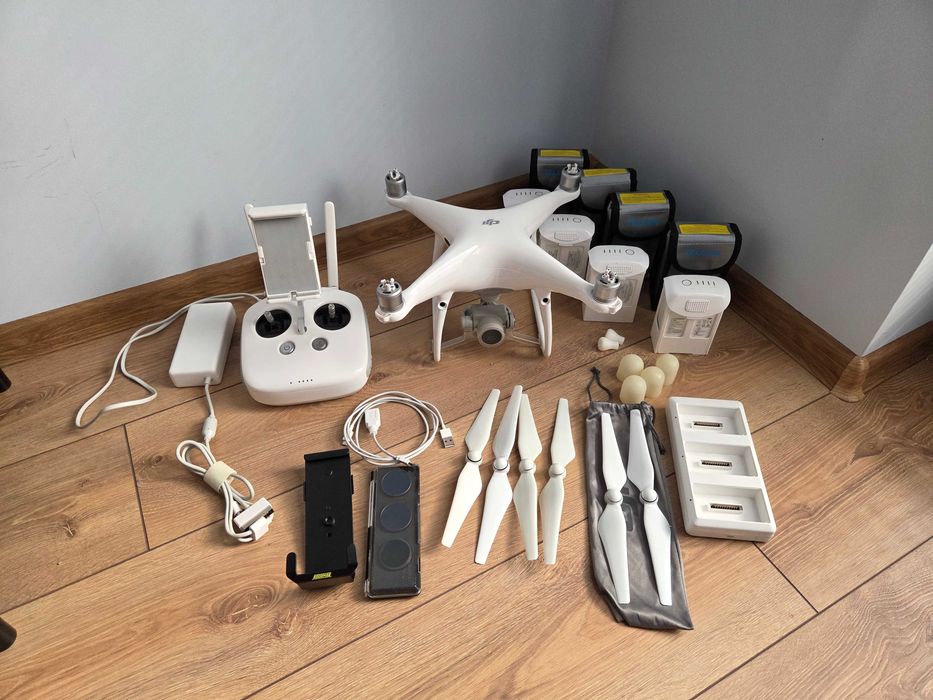 DJI Phantom 4 Pro, 4 батерии, ND филтри, HDMI модул