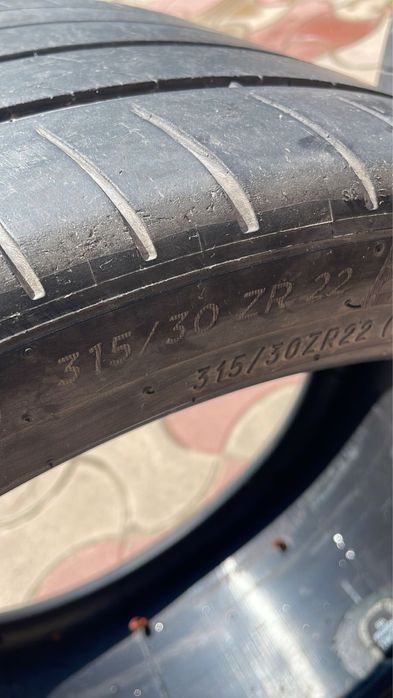 Пара michellin pilot sport 4 ! 315/30/R22
