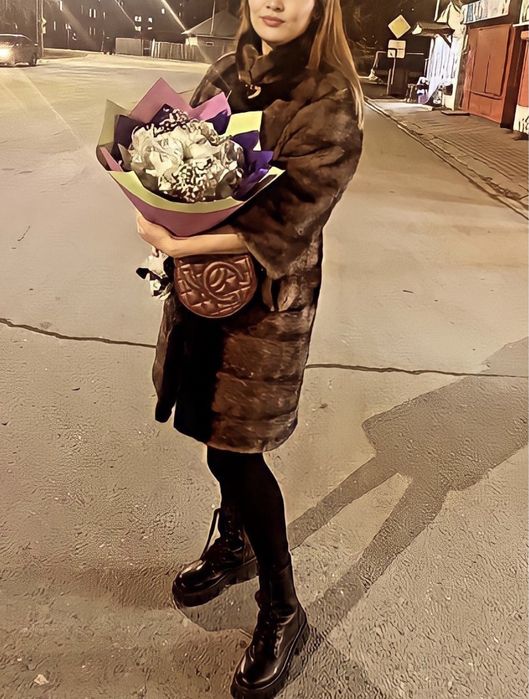 Норковая шуба