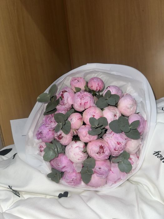 Пионы букет 26ши