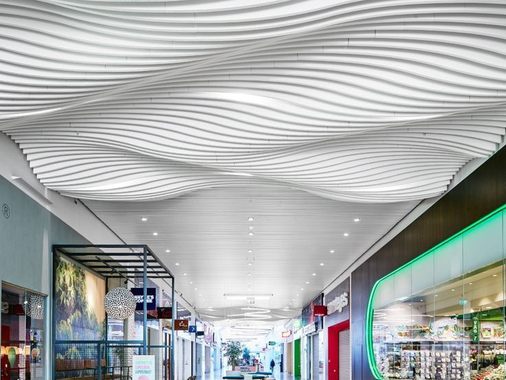 ВОЛНИСТЫЕ ПОТОЛКИ | Волнистые реечные | 3D | Декор | Dekor | Volna