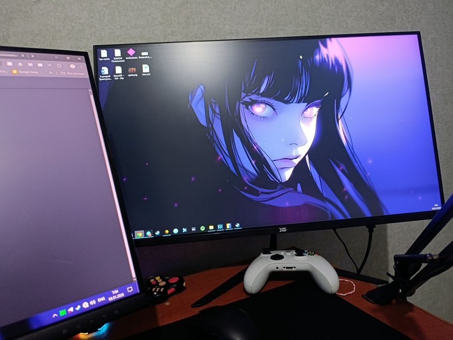 Монитор 75гц 1080 27"