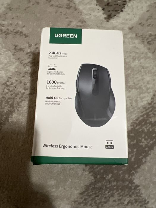 Mouse wireless Ugreen 1600 dpi Max