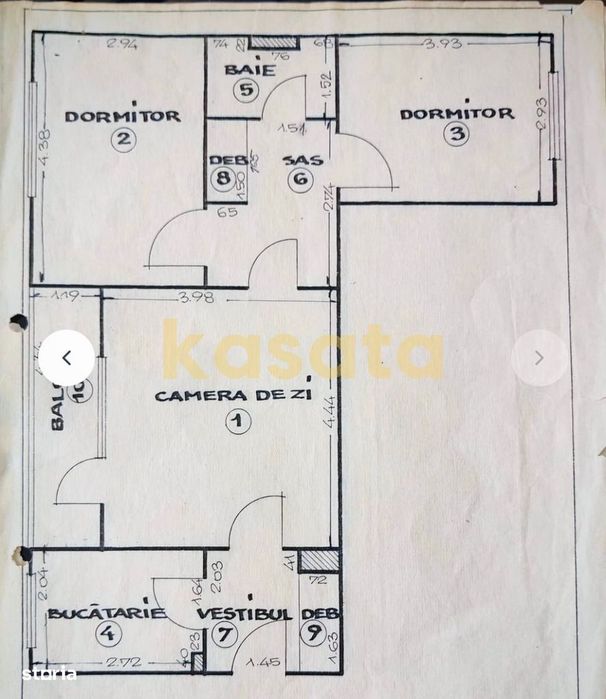 Apartament 3 Camere 67Mp| Obor-Colentina | Metrou | Complet Renovat