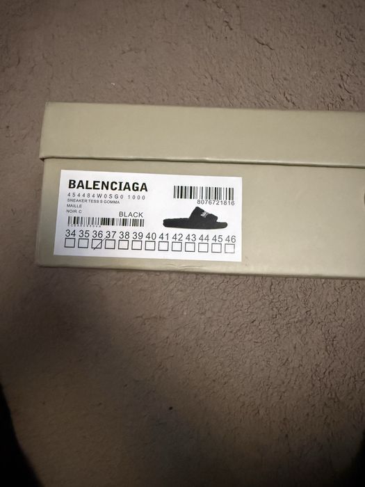 Papuci balenciaga 36