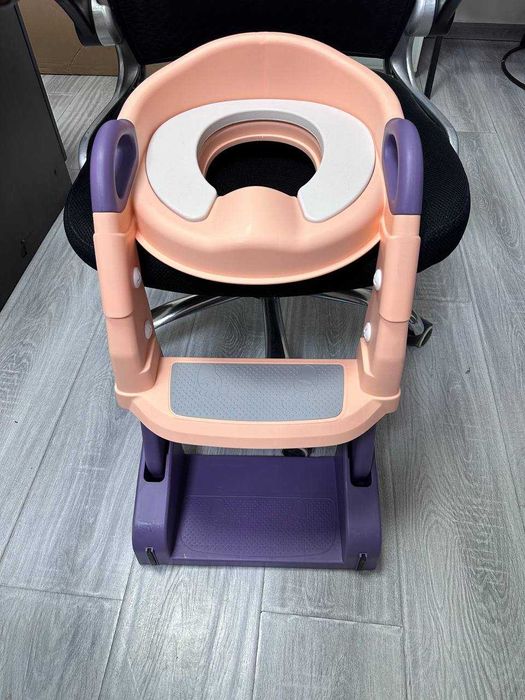 Горшок детский/ Складная лестница для детского туалета