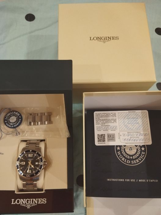 Longines Hydroconquest ca nou full box