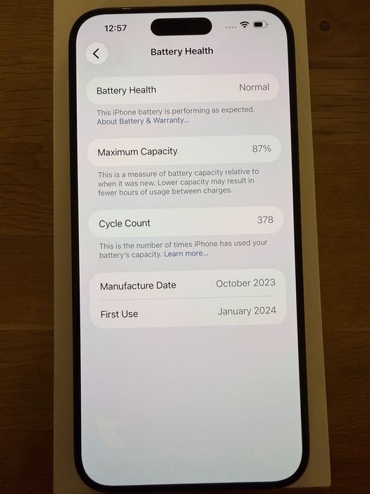 Iphone 15 pro max 256 Gb