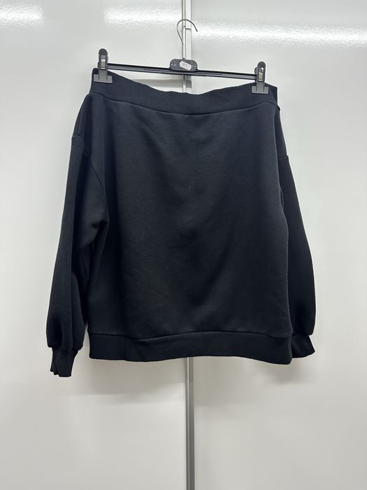 Hanorac maneci bufante negru H&M fara umeri