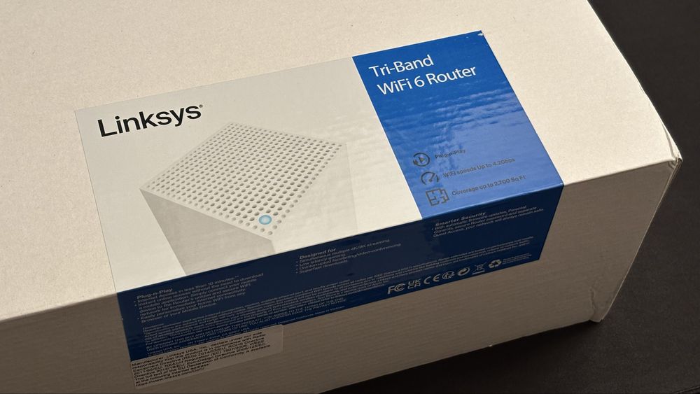 Роутер WiFi 6 Linksys MX4300 (LN1301)