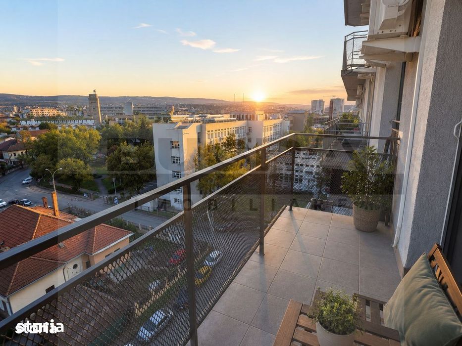 Apartament tip studio, 32mp, etaj intermediar, zona Clujana