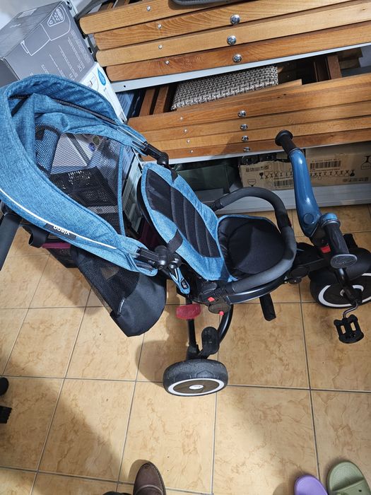 Tricicletă copii pliabilă Coccoelle Vispo