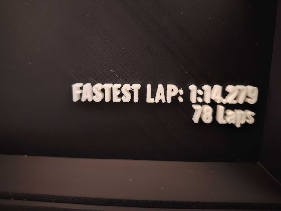 3D рамка Monaco GrandPrix – персонализиран подарък за фен на Формула 1