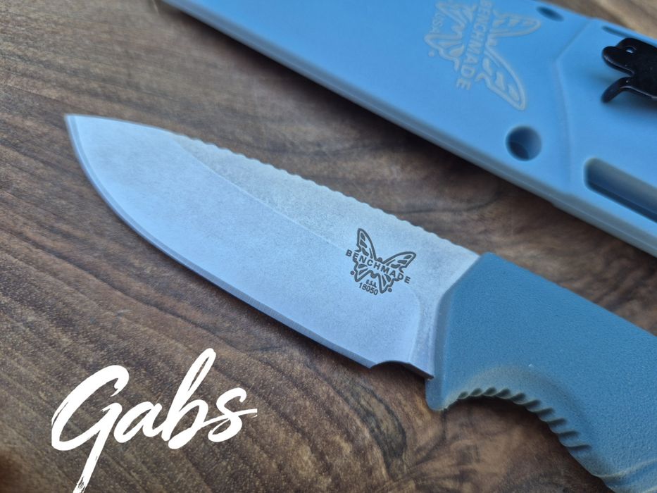 Фиксиран нож Benchmade Water Intersect 18050,Magna Cut,Depth Blue Santoprene