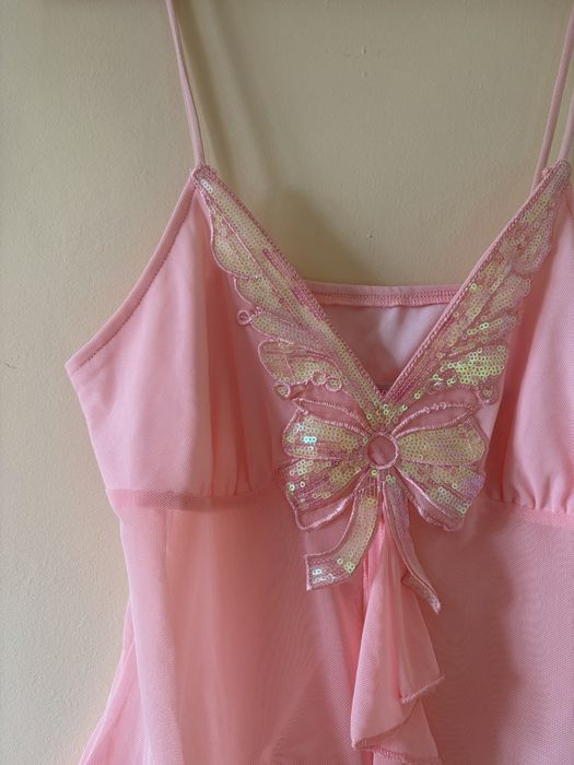 Y2K розов потник