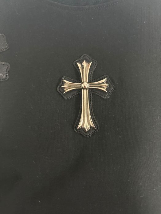 Tricou Chrome Hearts 925. Silver Embedded Cross