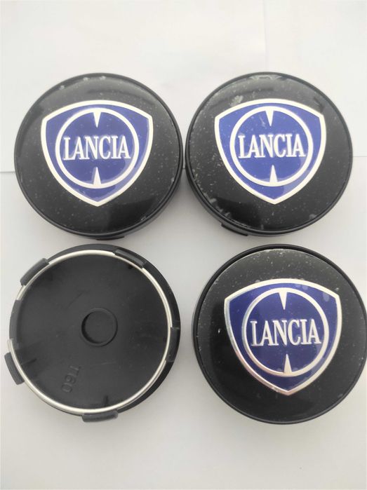 Капачки за Джанти за ЛАНЧИЯ/LANCIA 60 мм.Цвят:Сребристи и черни.НОВИ!