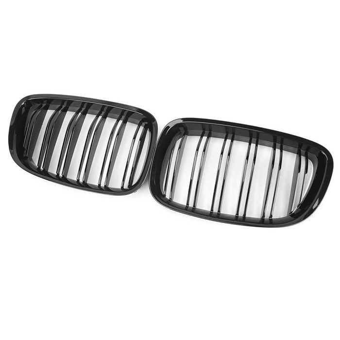 Set 2 grile duble M negru lucios BMW Seria 5 GT F07