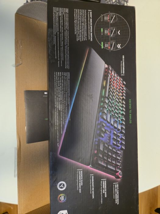 Клавиатура razer hunstman v2 analog + rgb пад razer 900/300