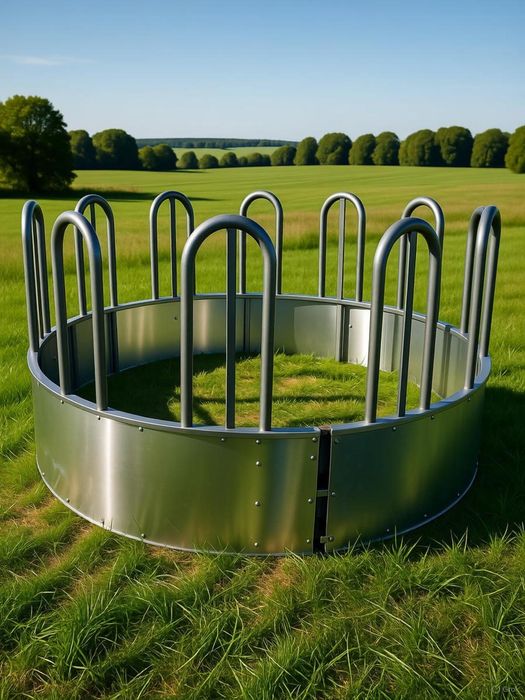 Iesle circulară pentru vaci și cai