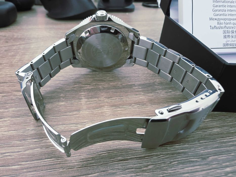 Vand ceas TISSOT Couturier Chronograph Swiss Made si un Orient automatic Mako III.