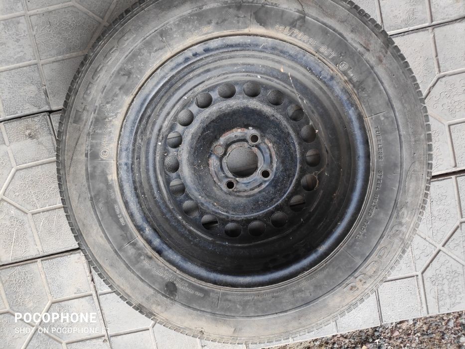 Шина, диска, балон сотилади, 14 размер. 185/70