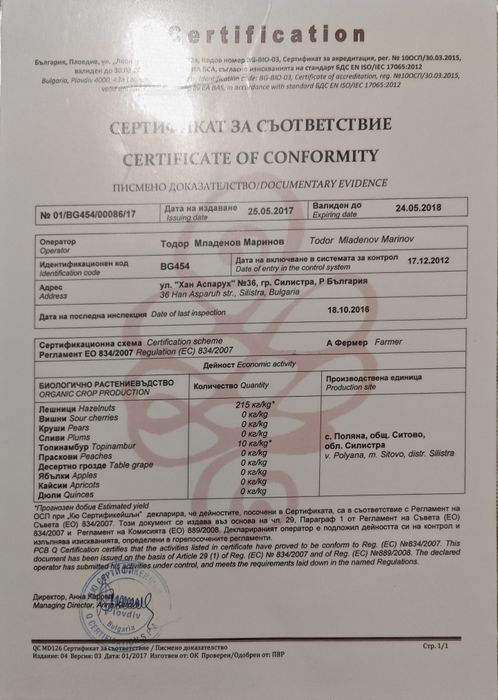 Лешници бадеми орехи