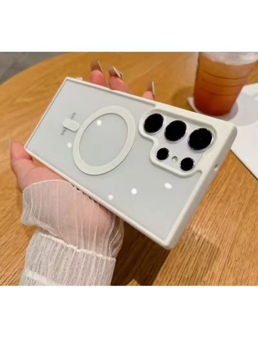 Samsung S22 S23 S25 PLUS S24 ULTRA - Husa Hybrid Magsafe Spate Clar