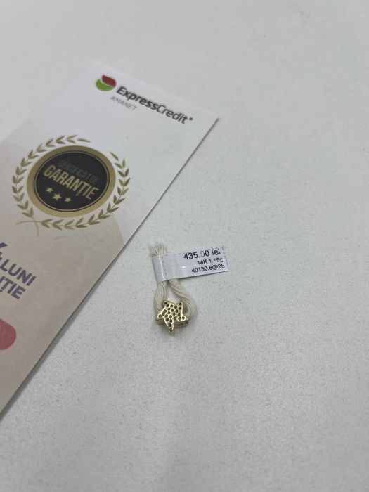 Charm Aur 14K 1.19g (Ag25 Belvedere B.40130.6) Garantie 2 ani!