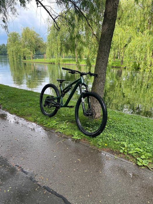 Bicicletă full suspension Rockrider MTB feel 700S, mărimea L