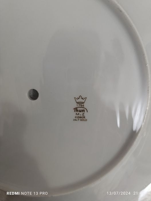 Подставка сервировочная 3-х ярусная Чехия, Этажерка тарелка  посуда