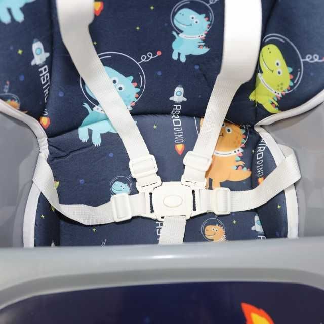 Scaun masa copii, 3 in 1, model Astro Dino - resigilat