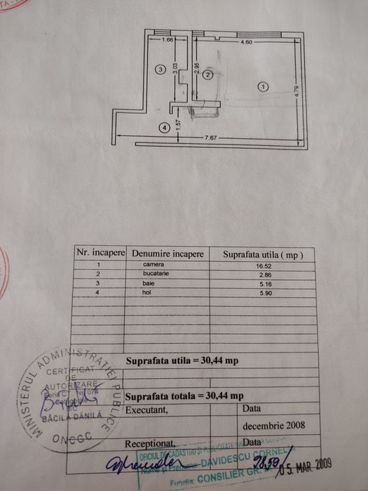 Garsoniera de vanzare in Navodari