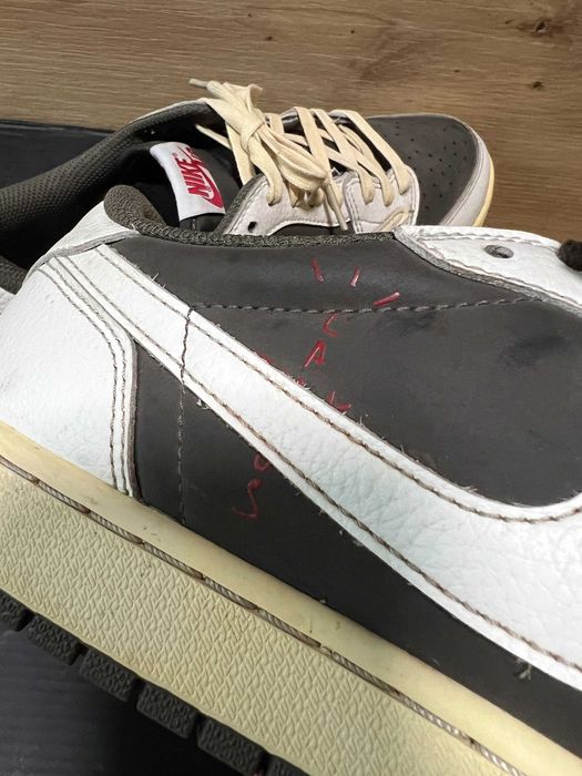 TRAVIS SCOTT air jordan 1 low OG Mocha мъжки кецове ,обувки 45