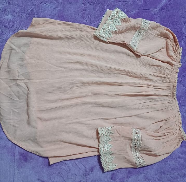 Tricou de damă culoare roz pal