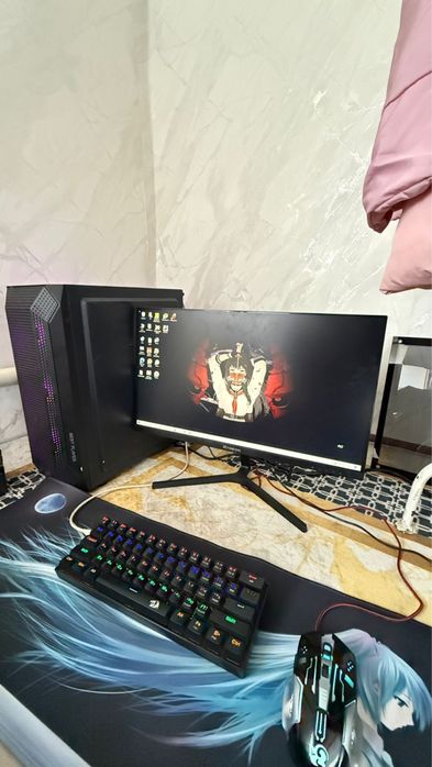 Продается бюджетно игровой компьютер. Полный комплектация.