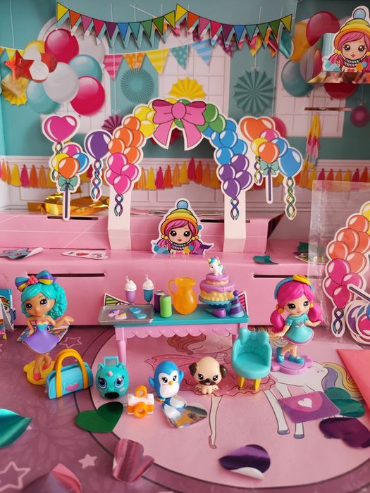 Игрални комплекти кукли с аксесоари Party Pop Teenies