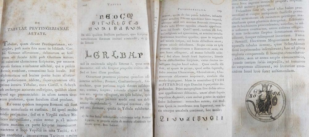 G16-I-Editie veche 1793-IMPARATUL TRAIAN-Res Traiani Imperatori ad Danubium Gestae. Stare buna, gros copertata.