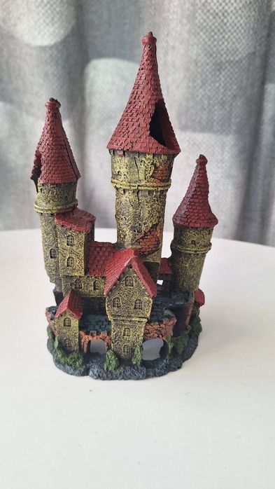 Decor acvariu castel