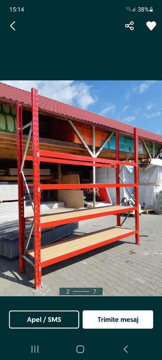 Lichidare de stoc la rafturi metalice profesionale diverse modele