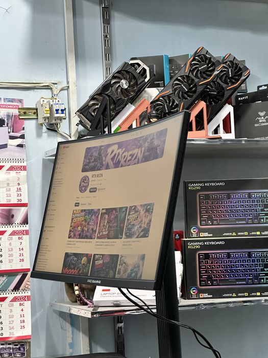 Monitor Progaming  CURVED 27 stand 280Hz FHD