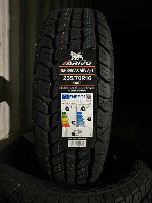 Нови джипови гуми ARIVO TERRAMAX ARV A/T 235/70R16 106T БОРД 2357016